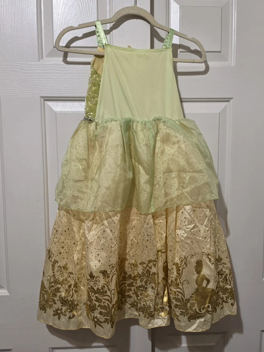 Disney Store Tiana Costume Princess & Frog Child Size S 5/6